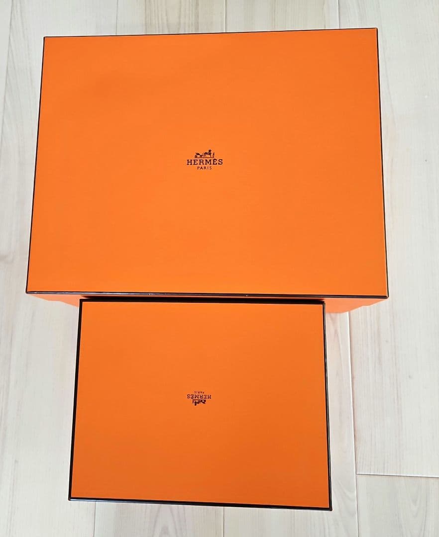 お値引きします　エルメス　空箱　正規品　美品　2個セット　ピコタン