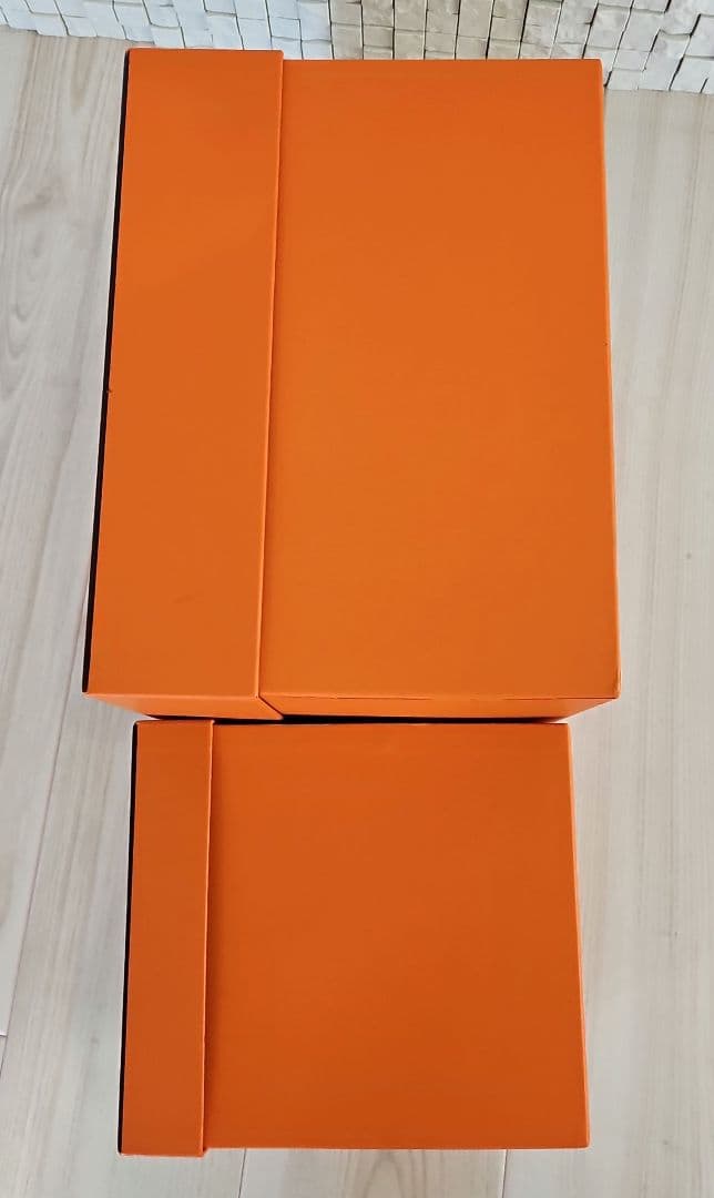 お値引きします　エルメス　空箱　正規品　美品　2個セット　ピコタン