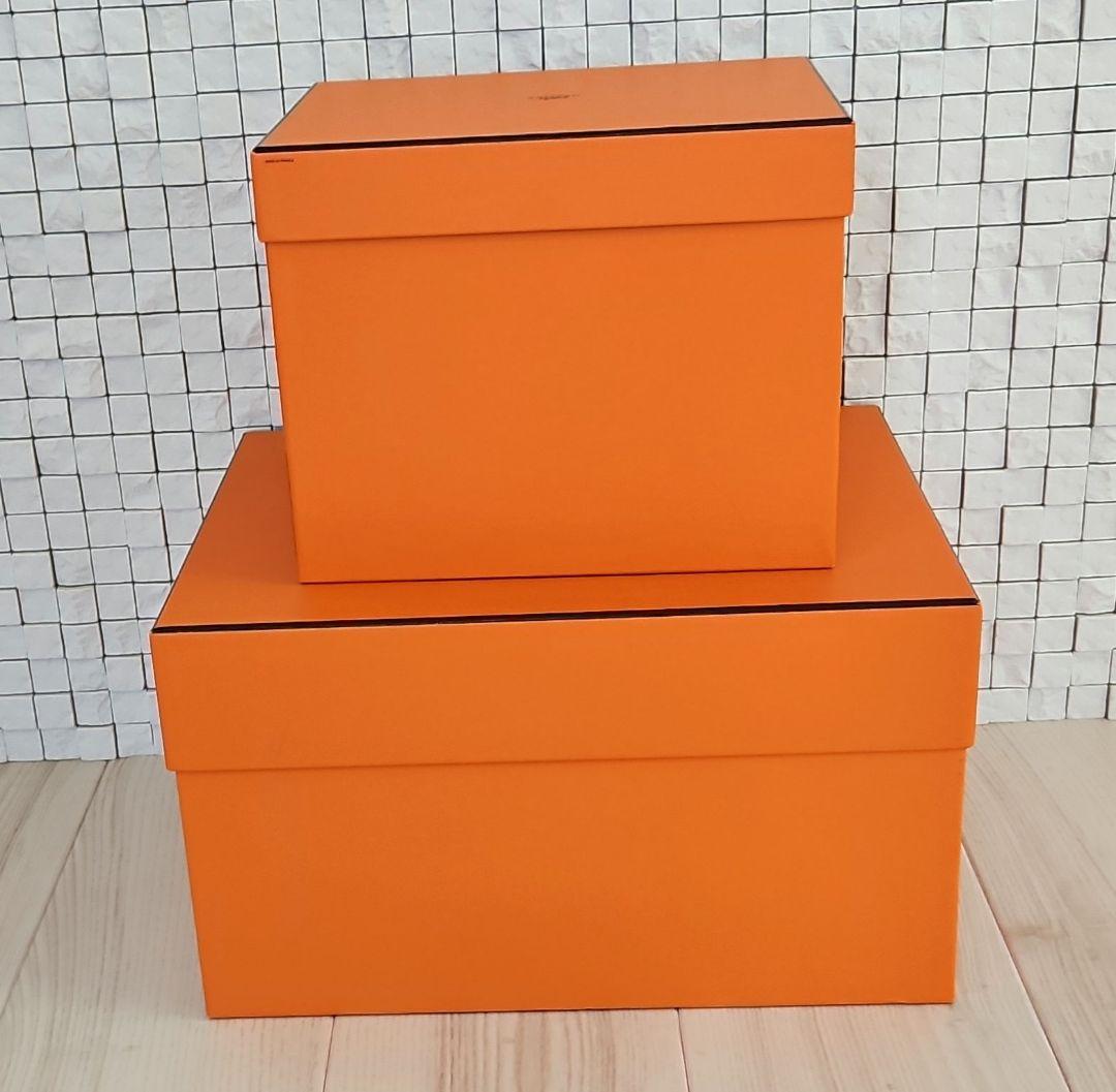 お値引きします　エルメス　空箱　正規品　美品　2個セット　ピコタン