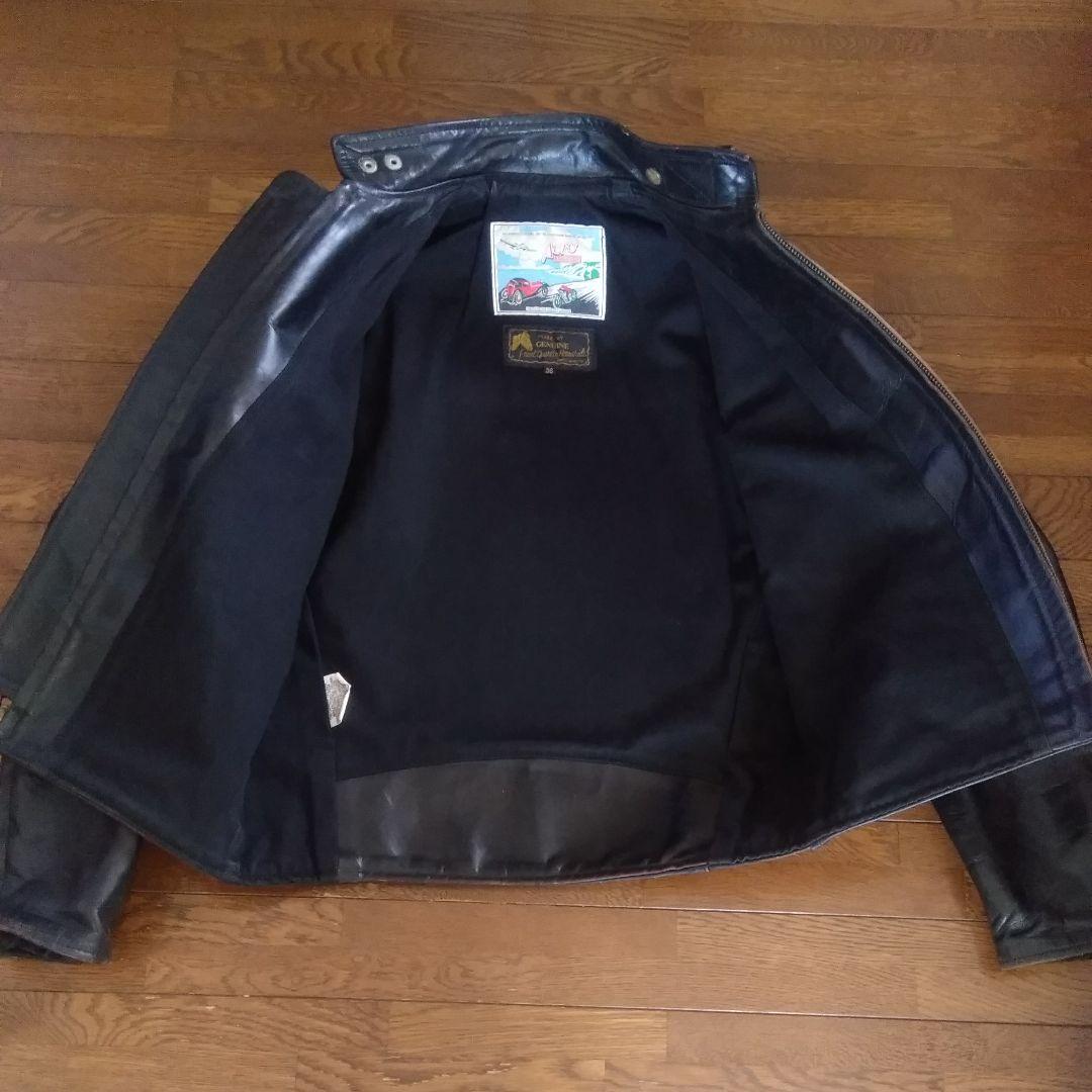 エアロレザー社 ライダース ホースハイド