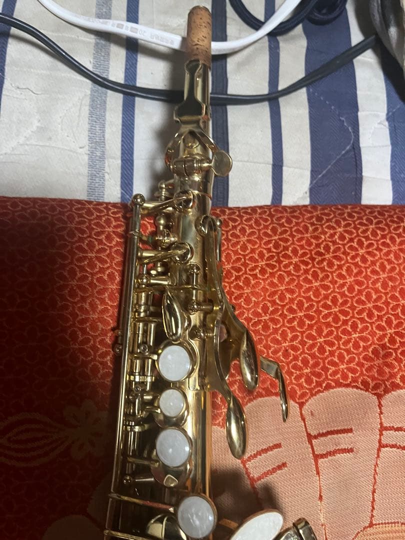 ゴールド サックス本体 ケース付き