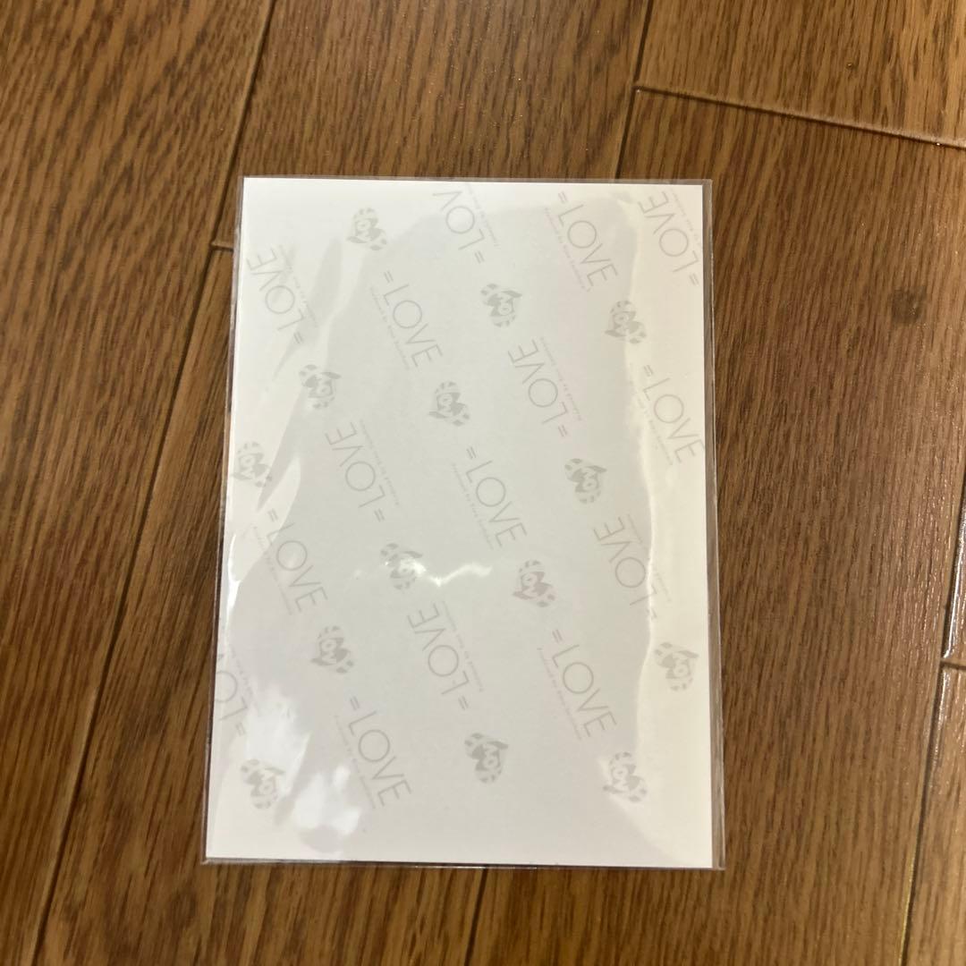 【匿名】=LOVE 佐々木舞香 生写真 直筆 ナツマトペ