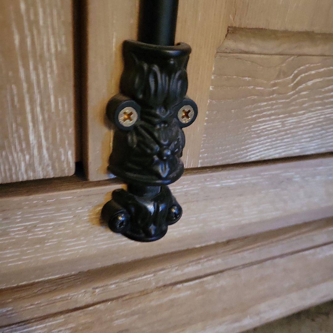 引き取り限定大型家具　アンティーク風木製ワードローブナチュラルウッド