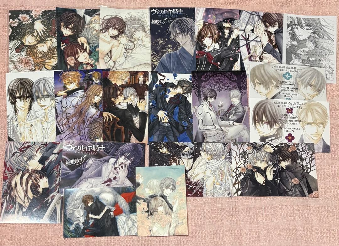 ヴァンパイア騎士 イラストカード 19枚