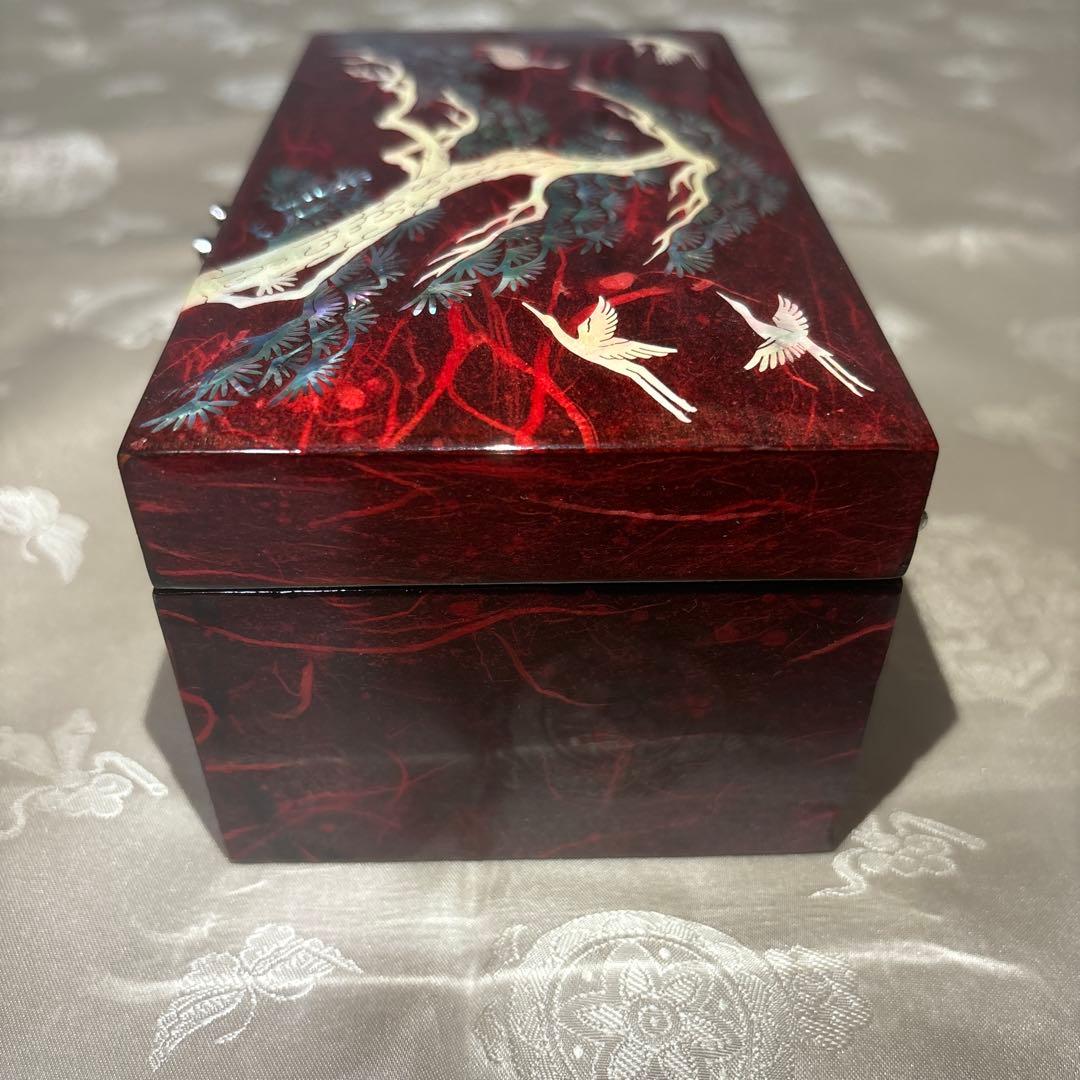 高級ジュエリーボックス⭐︎韓国伝統工芸の螺鈿細工⭐︎