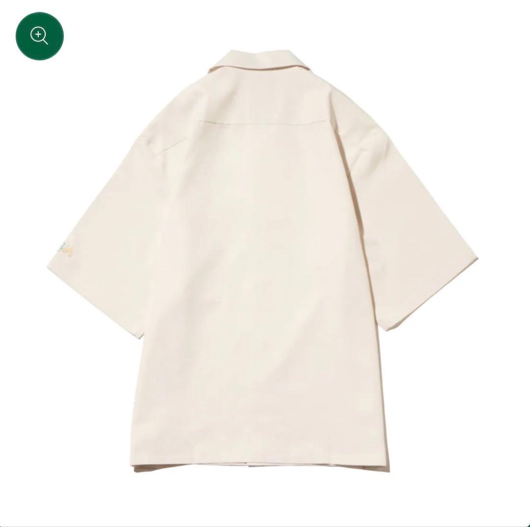 Mrs.GREEN APPLE オープンカラーシャツ オフホワイト (Lサイズ)