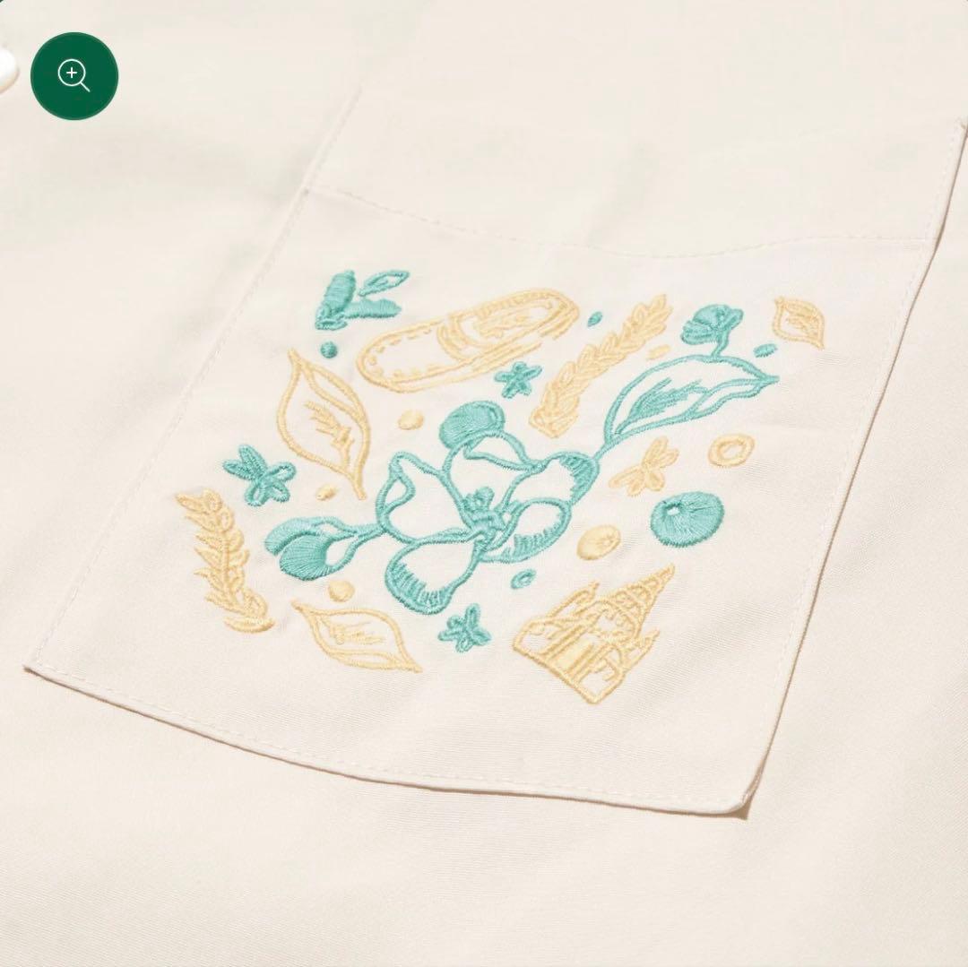 Mrs.GREEN APPLE オープンカラーシャツ オフホワイト (Lサイズ)