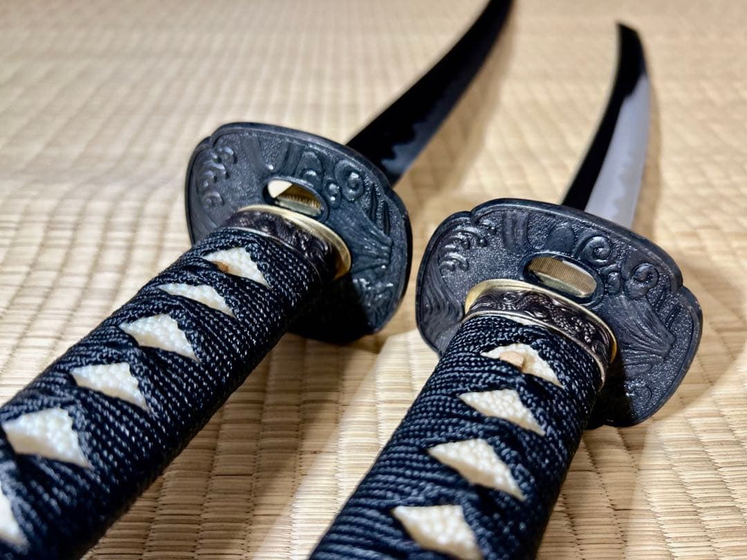 【夜桜様】模造刀 太刀 脇差し 2本セット！　※バラ売り不可