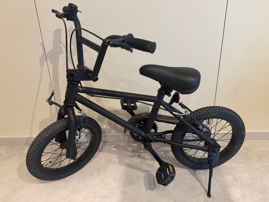 ピエグリーチェ 子供用自転車 BMX 14インチ マットブラック