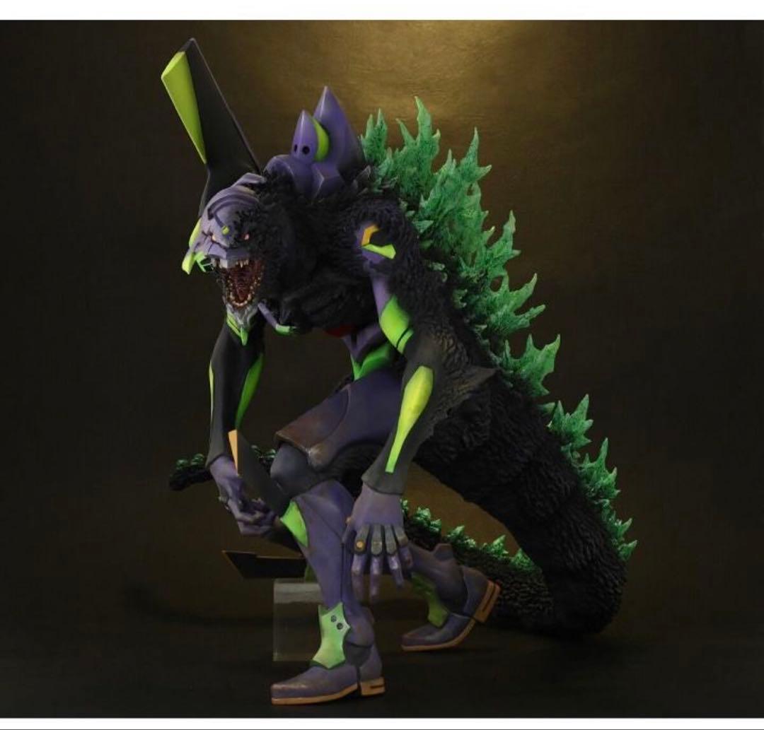 新品未開封　東宝30cm ゴジラ対エヴァンゲリオン初号機　リニューアルVer.