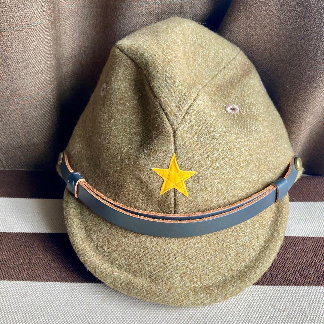 即購入OK！ 絶版 中田商店 日本陸軍 下士官 兵用 略帽 戦闘帽 軍帽 日本軍
