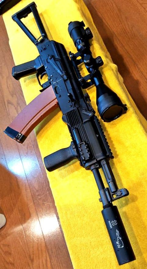 サ*オ様 ☆AK102いろいろセット☆次世代電動ガン☆真っ直ぐ綺麗な弾道☆93m