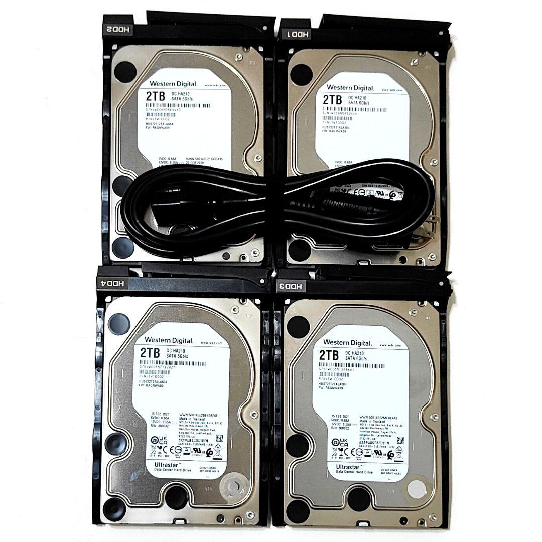 QNAP NAS INTEL 10GbE2 TS-473 4ベイ HDD 8TB