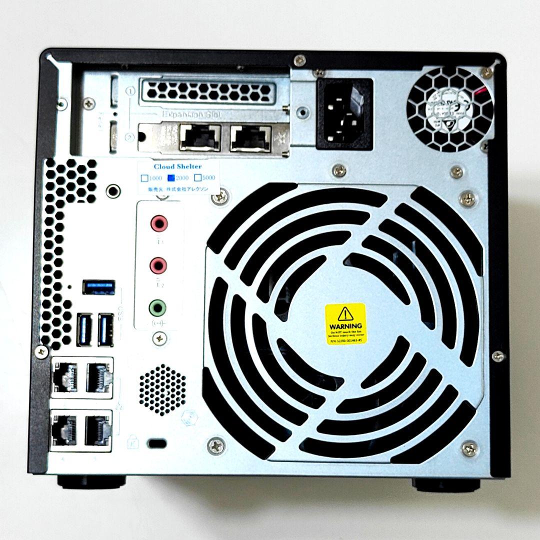 QNAP NAS INTEL 10GbE2 TS-473 4ベイ HDD 8TB