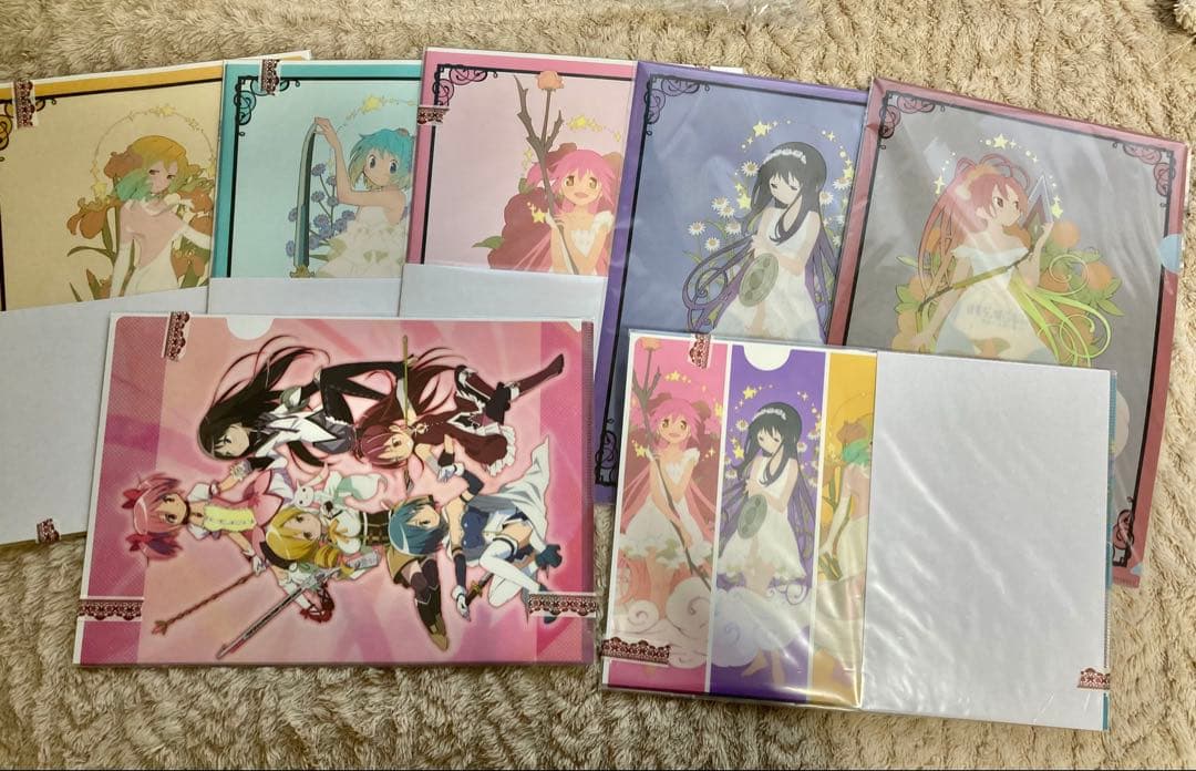 魔法少女まどかマギカ まどマギ 女神衣装クリアファイル 全7種フルコンプセット
