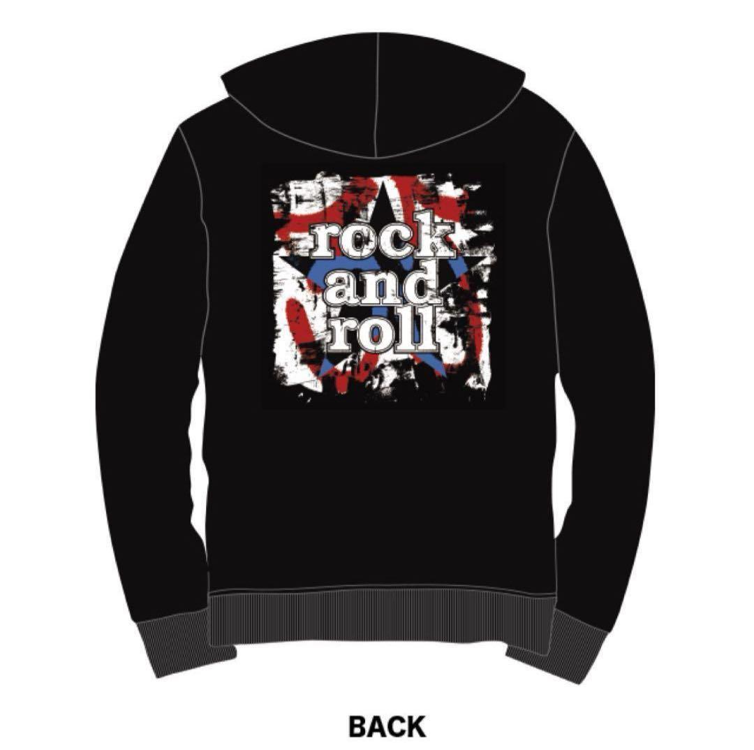 B'z STARS プルオーバー　パーカー　ブラック