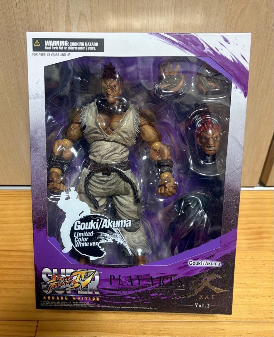 プレイアーツ改 スーパーストリートファイター4 豪鬼 ホワイト ver.