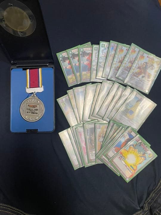 ドラゴンボールカードゲーム準優勝メダル＋デッキ