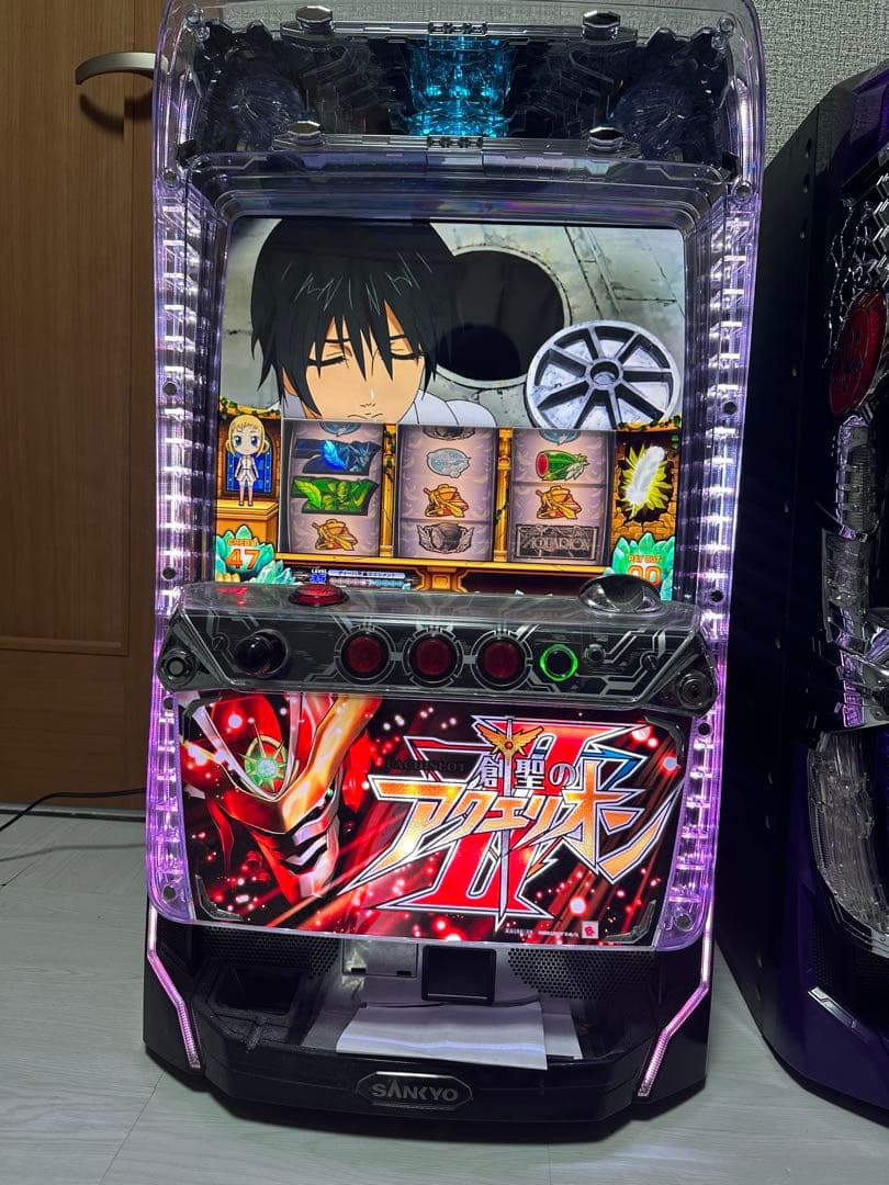 アクエリオンⅡ スロット実機　不要機付き