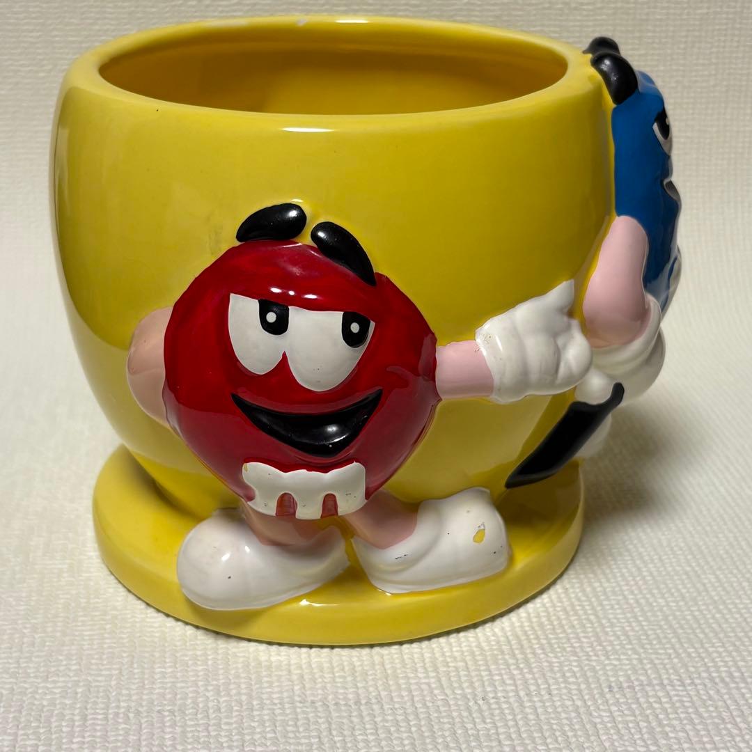 m&m's エムアンドエムズ キャンディボウル フィギュア 陶器 容器