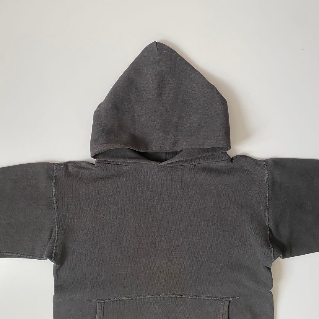 50-60s ヴィンテージスウェットフーディ フェードブラック