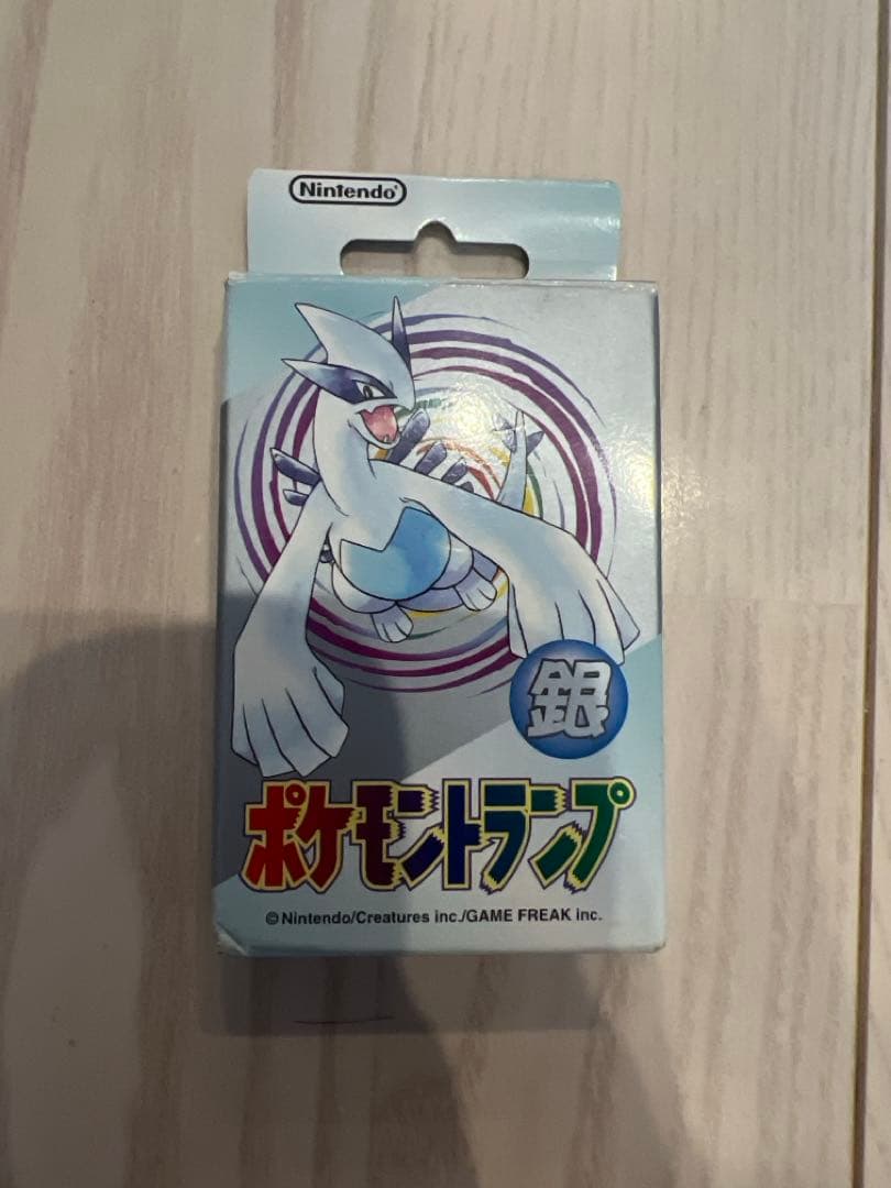ポケモントランプ銀　ルギア　Nintendo　平成初期　おもちゃ　希少　カード