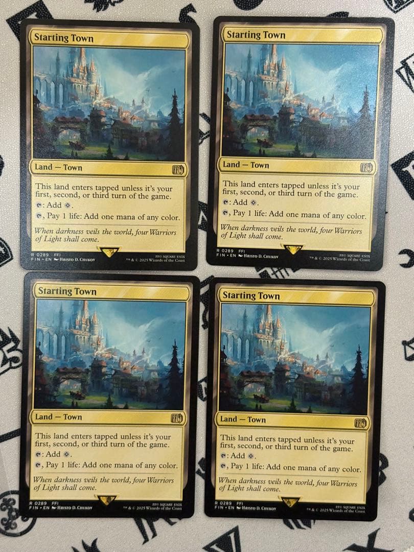 MTG 始まりの町　英語4枚セット