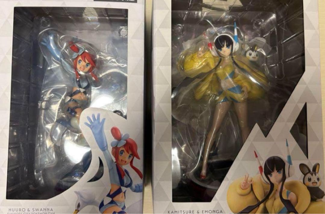 ラスト値下げ　コトブキヤ　フィギュア　フウロ　スワンナ　カミツレ　エモンガ