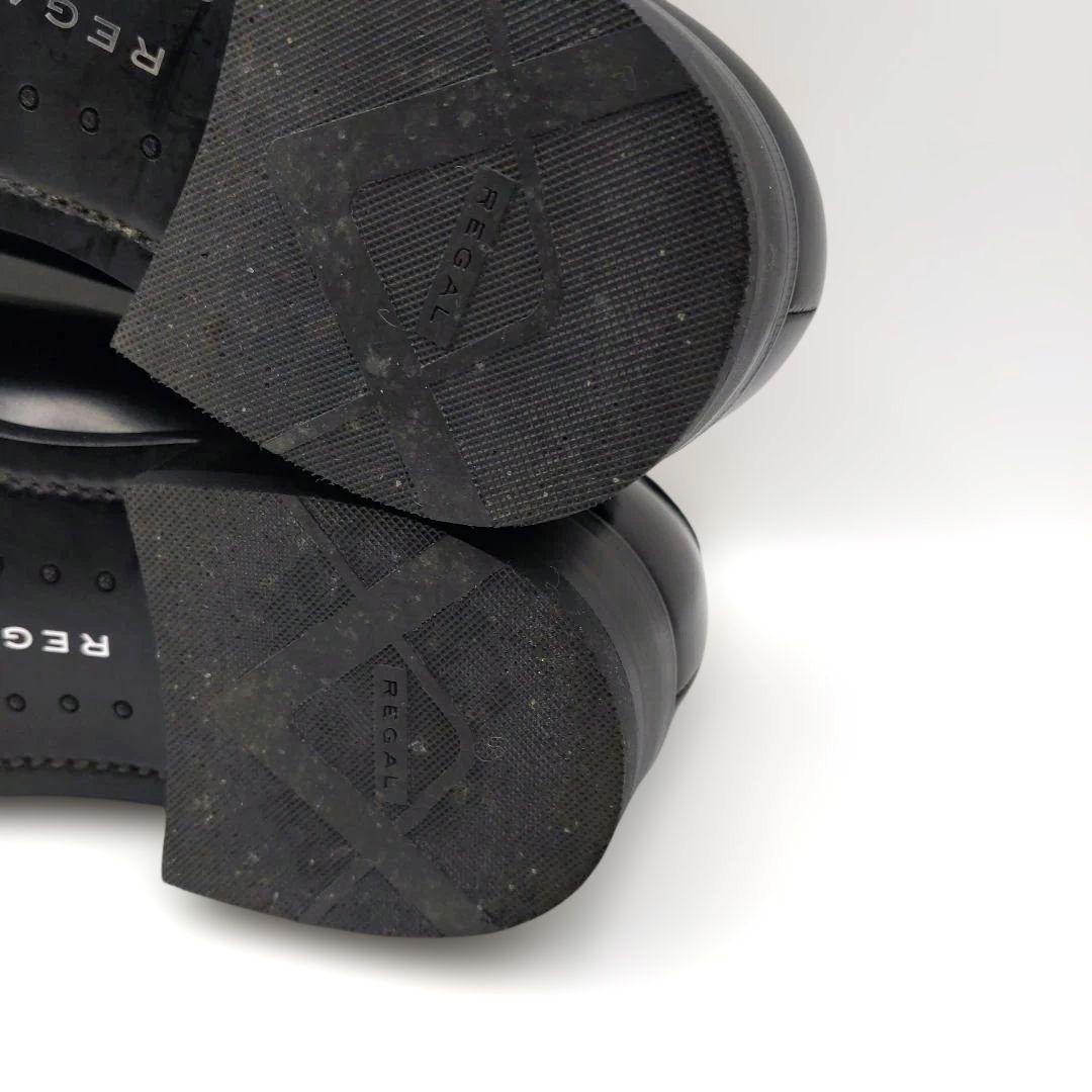 【極美品】REGAL リーガル 315R ストレートチップ 黒 25cm