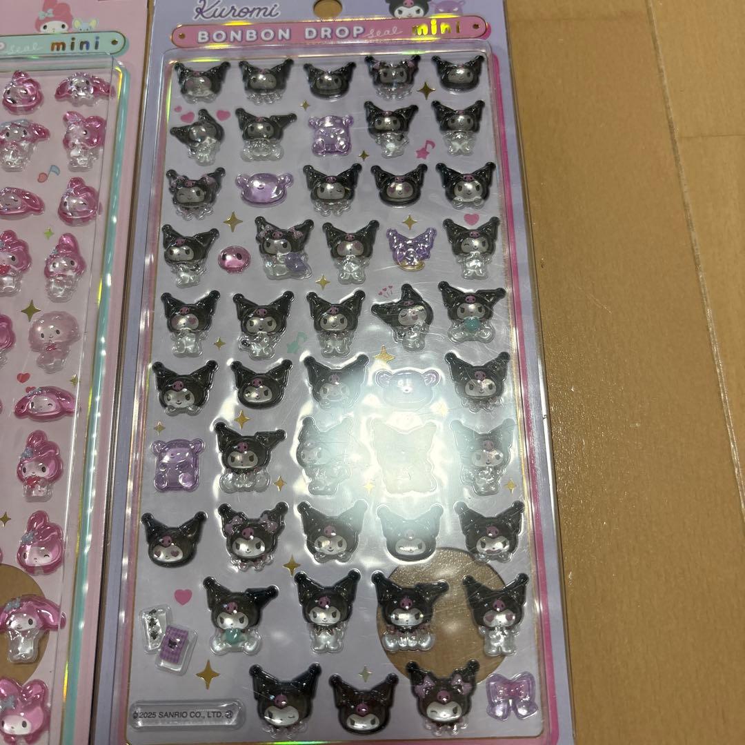 新品　正規品　ボンボンドロップシール　ミニ　サンリオ　色々　7種