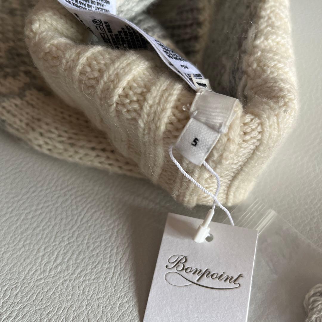 新品　Bonpoint ボンポワン　ニット帽　T5