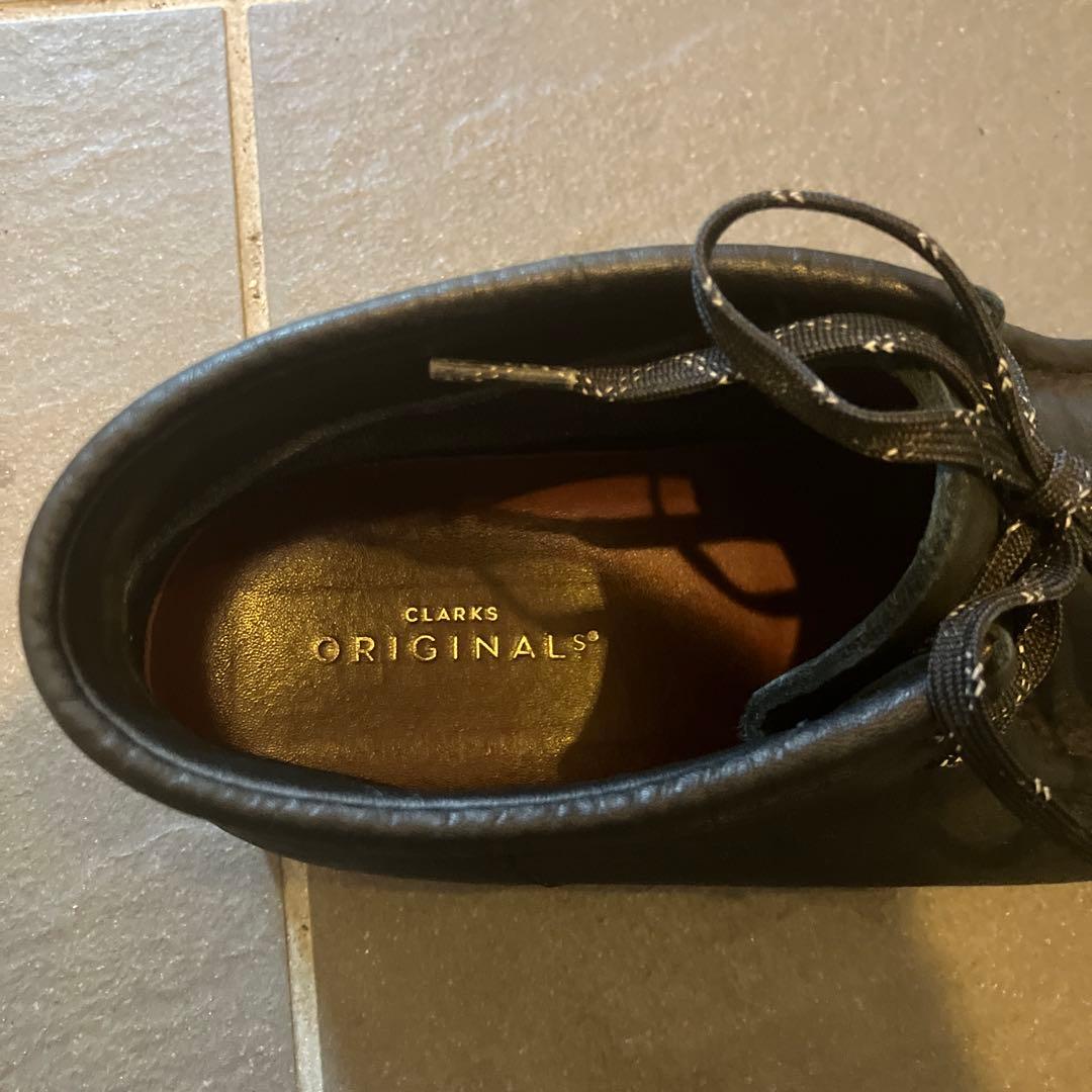 クラークス　ワラビー　ゴアテックス　シボ革　レザー　UK9 27cm