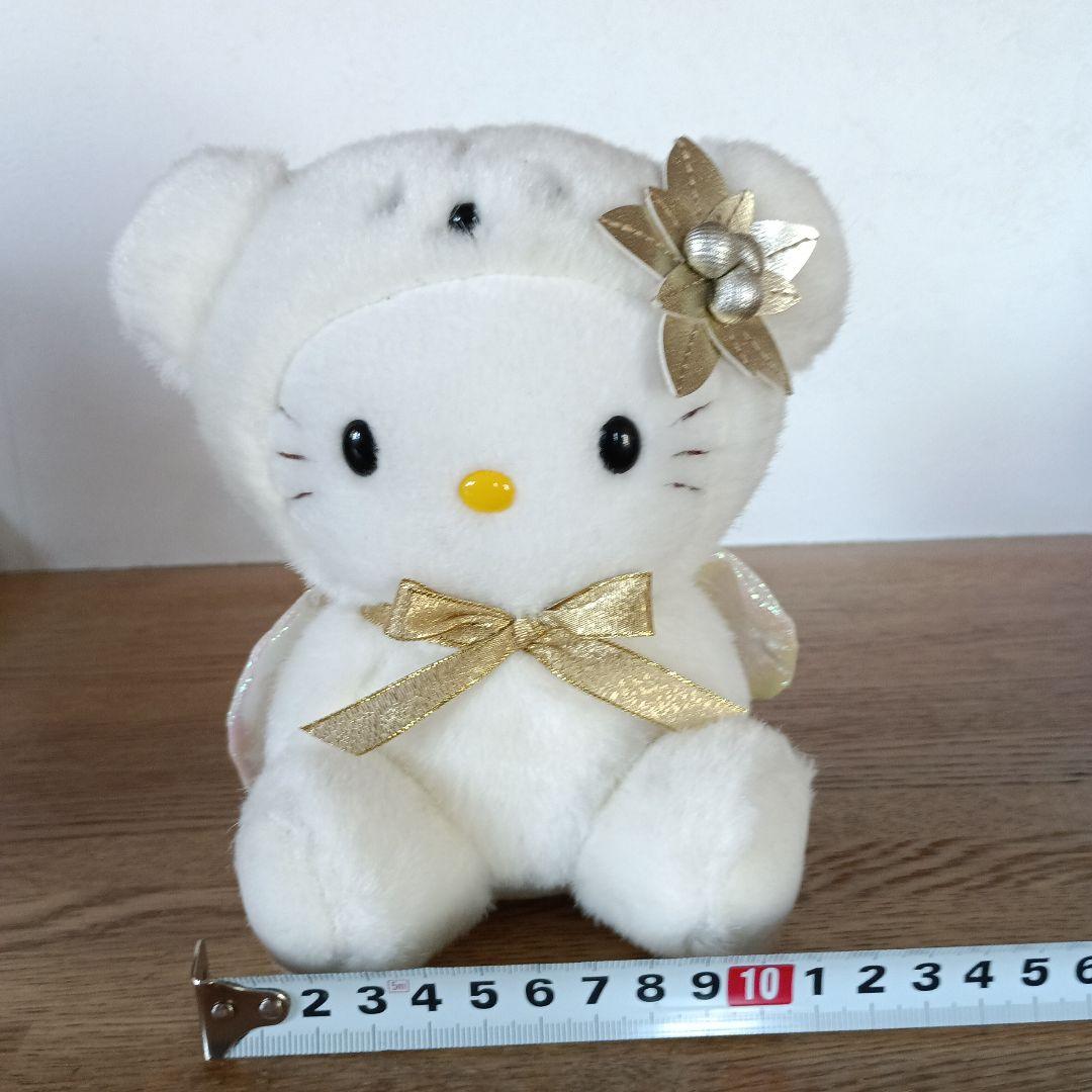 ハローキティ　おしゃべり　ぬいぐるみ　くま　　エンジェル　希少　レア　クリスマス