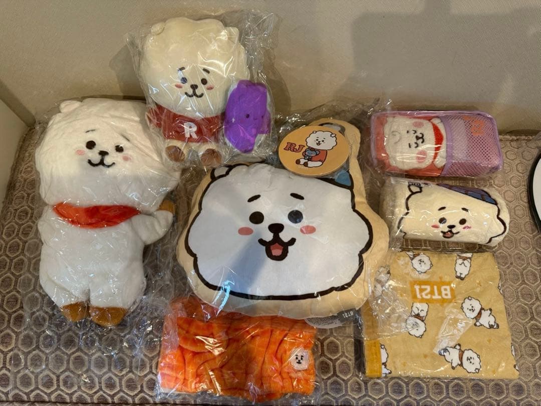 BT21 RJ ぬいぐるみ タオルセット 8点