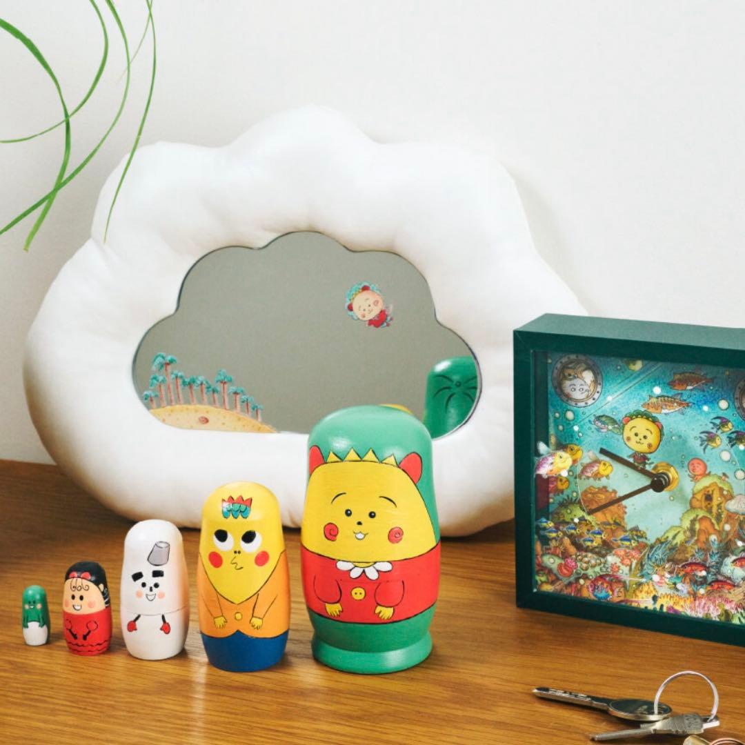 新品　studio CLIP COJI-COJI コジコジ くるくる時計