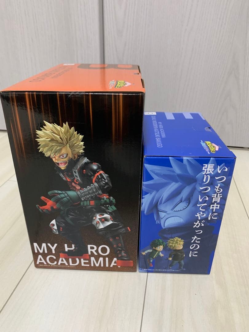 一番くじ 僕のヒーローアカデミア B賞 爆豪勝己 E賞 いずく&かつき