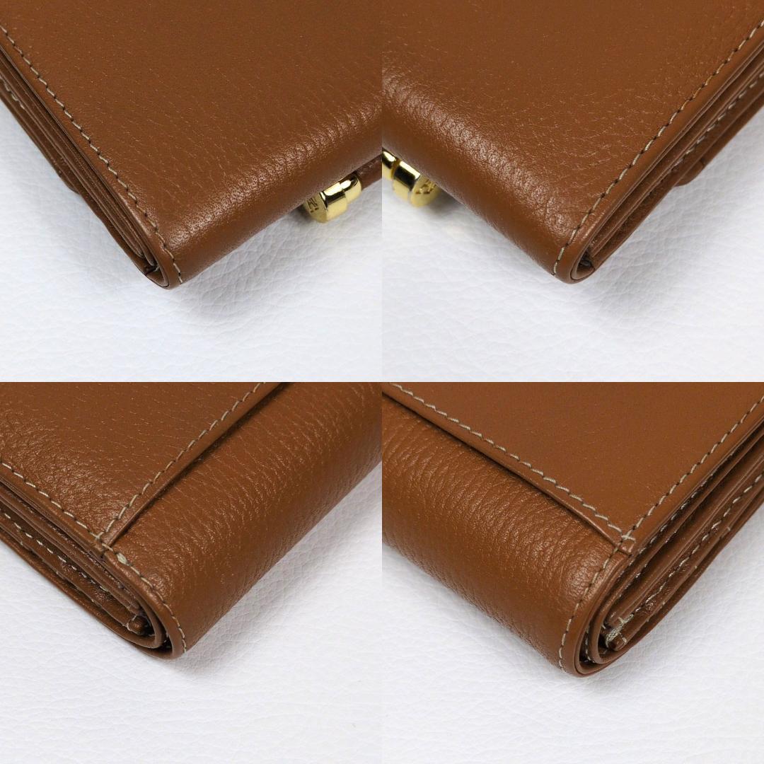 アタオ ロトロ ウォレット 二つ折り財布 キャメル コンパクトウォレット