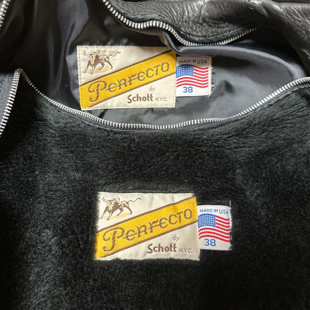 schott 70s 牛タグ 641 38サイズ