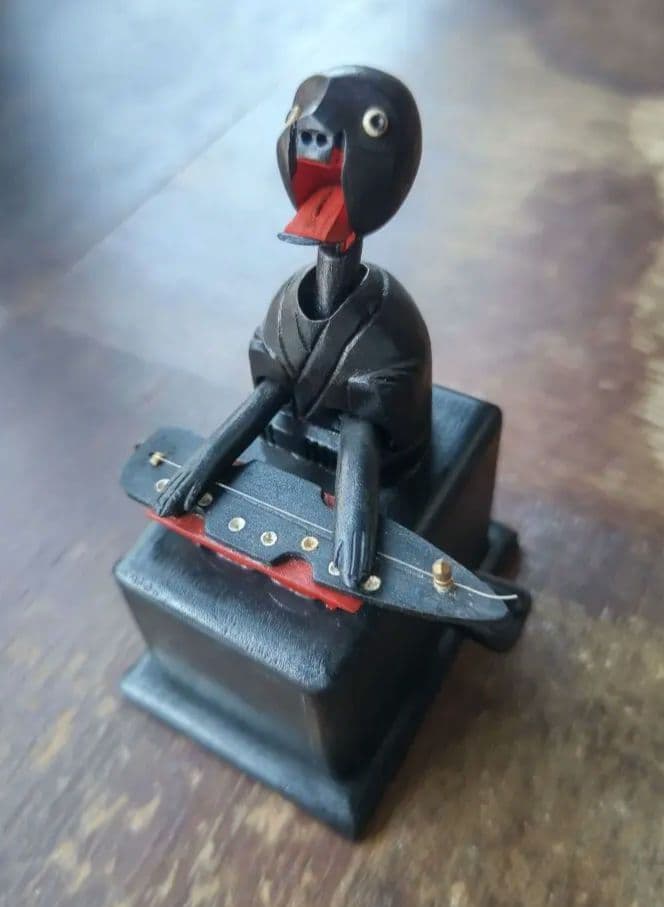 神戸人形　一弦琴☆稀少☆（ヴィンテージ）