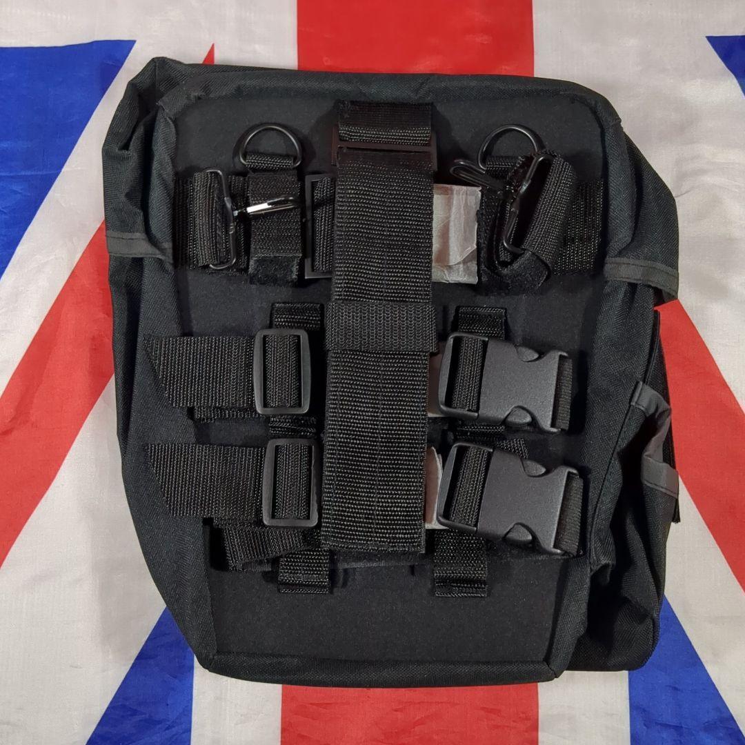 ガスマスク用タクティカルバッグ ブラック 新品