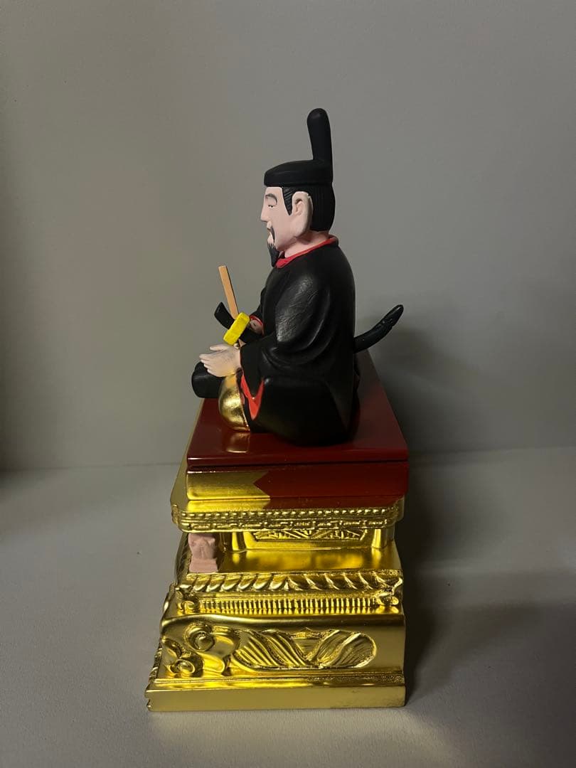 菅原道真公　木彫り　彩色　天神様　学問の神様　② 25