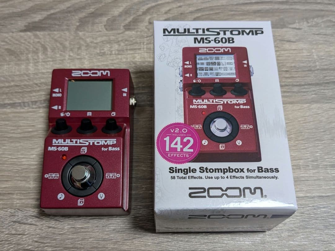 ZOOM MULTISTOMP MS-60B ベース マルチエフェクター