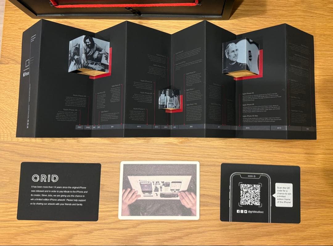 GRID iPhone 2G（初代iPhone）フレームアート／書類付き
