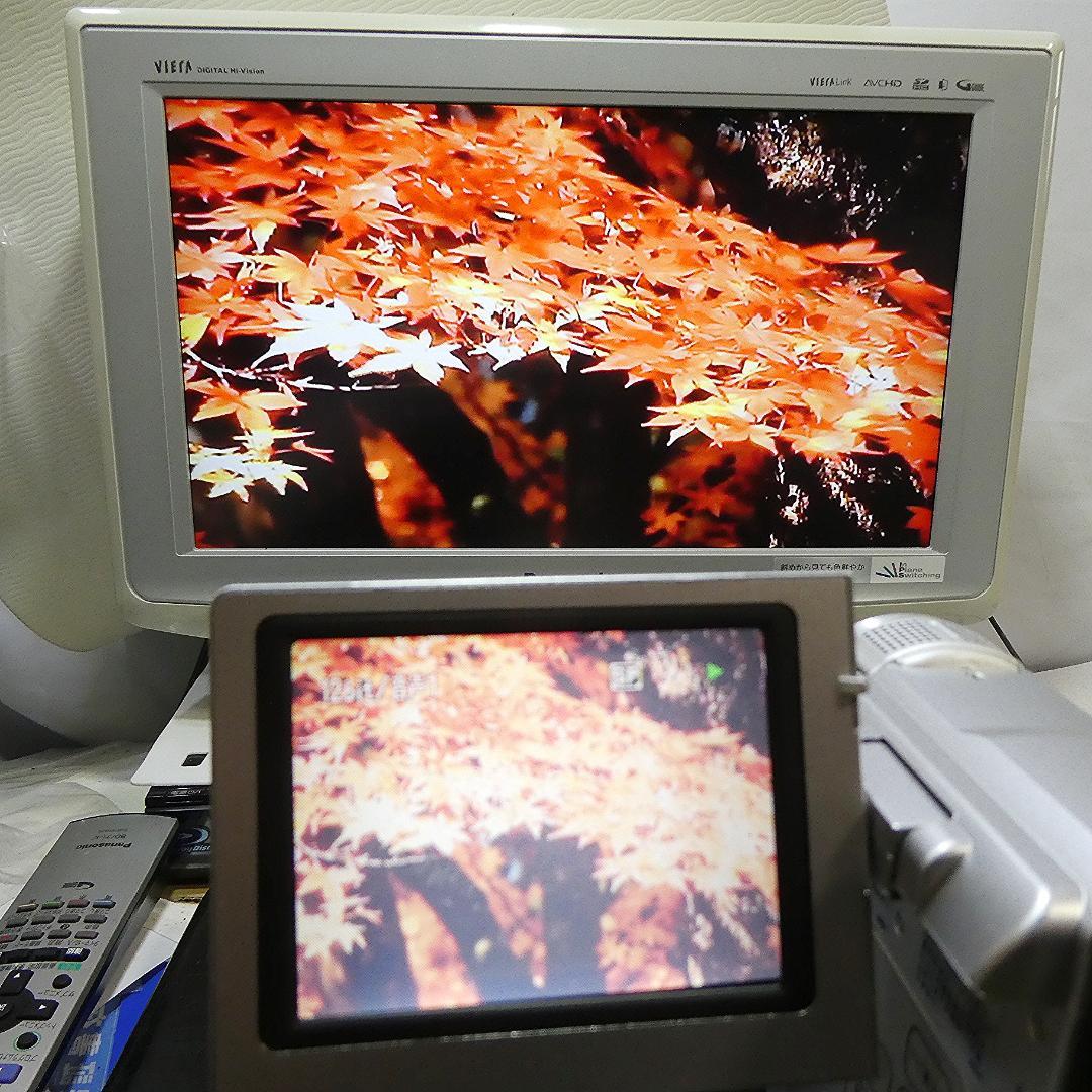 動作品ビクターGR-DX300K MiniDVビデオカメラ　DVDダビングに最適