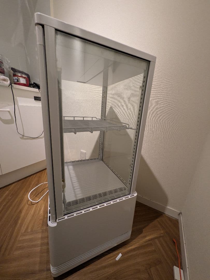 ちーず　美品　レマコム　4面ガラス冷蔵ショーケース