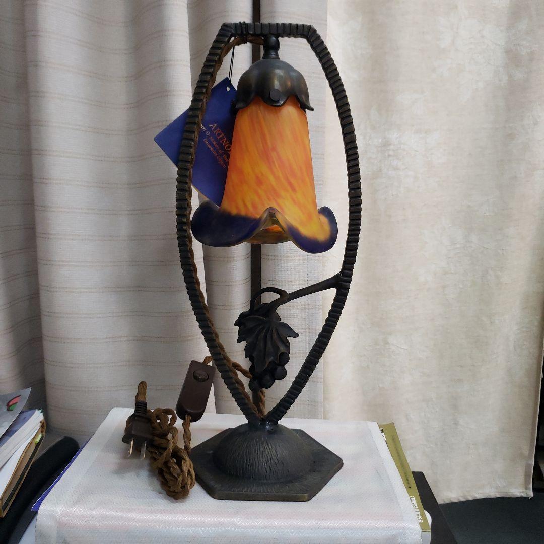 ブラックフライデー大特価　ARTNOBEL　アールヌーボー風ランプ