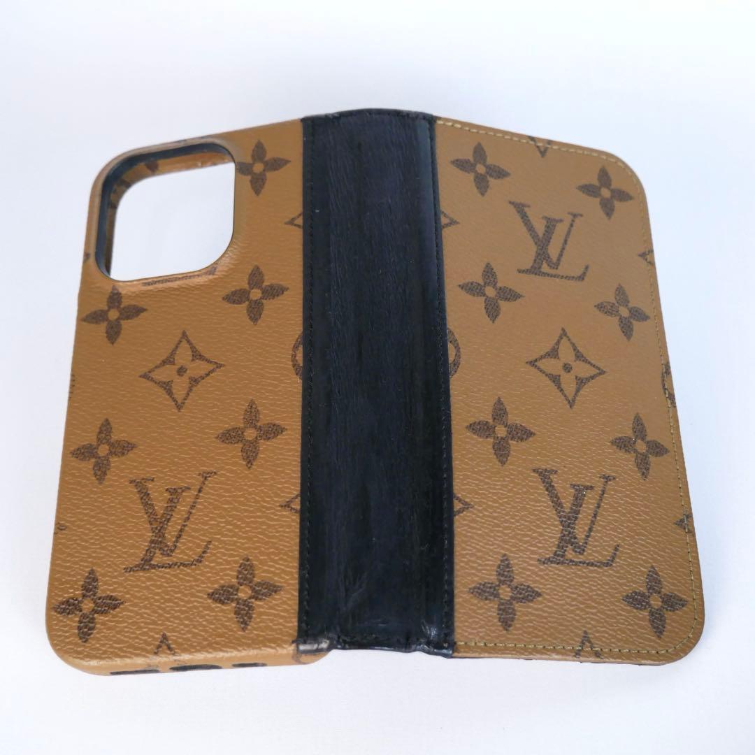✨美品✨ルイヴィトン モノグラム リバース フォリオ iPhone14Pro