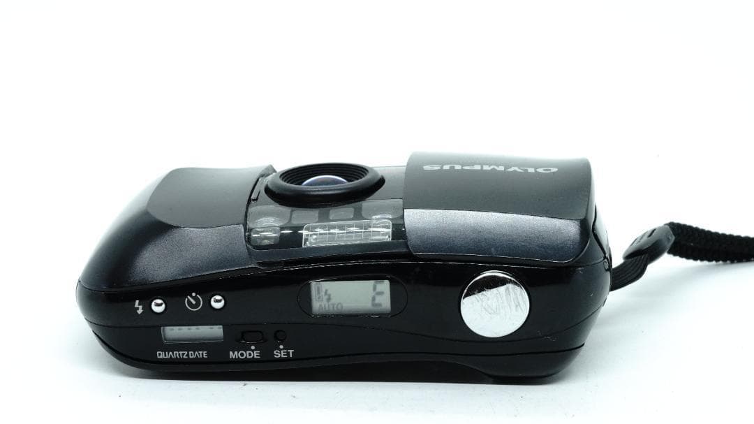 【T2350】 OLYMPUS μ ブラック ① オリンパス ミュー