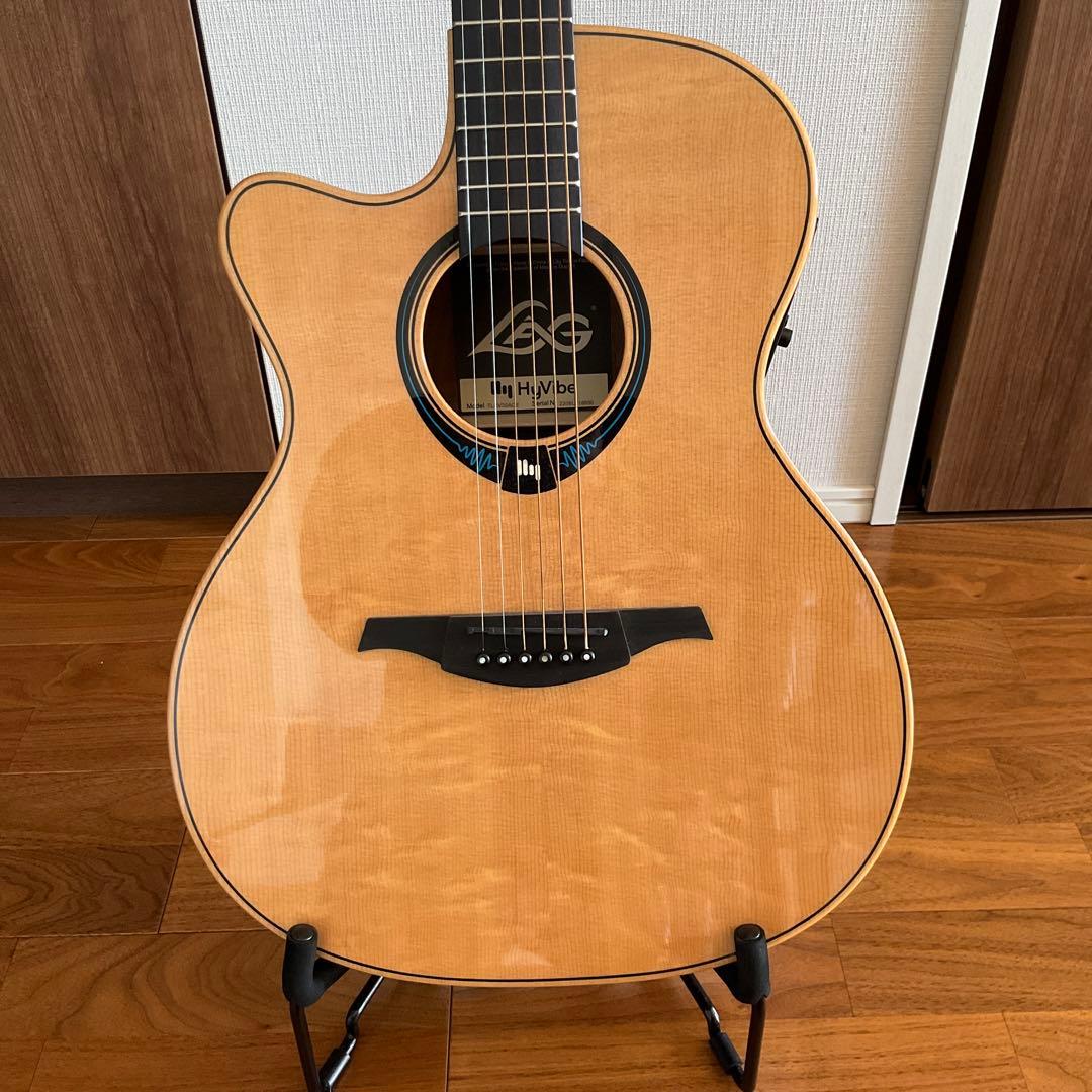 LAG アコースティック　スマートギター　TLHV30CE レフティ　おまけ付き