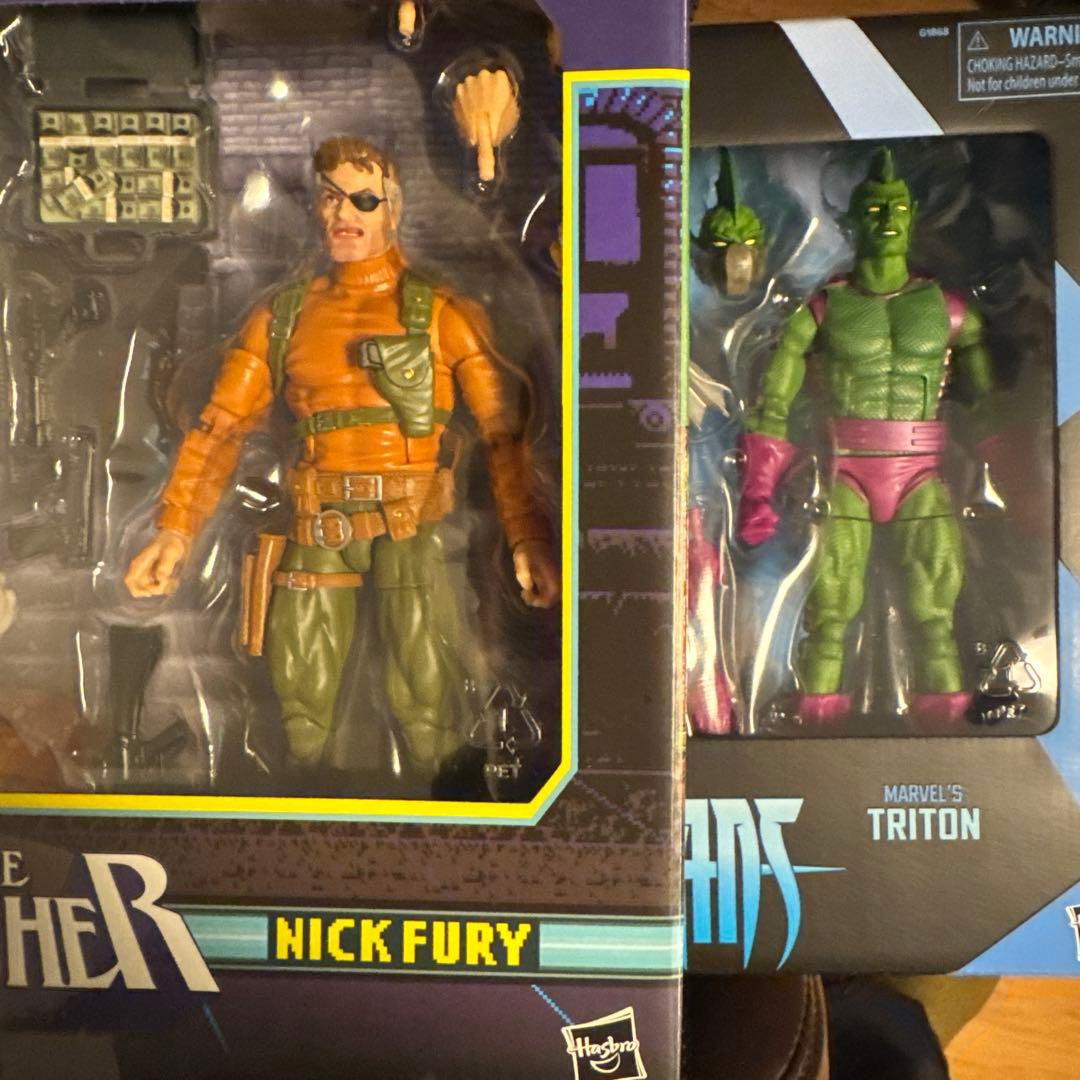 マーベルレジェンド　ニックフューリー　トリトン　セット